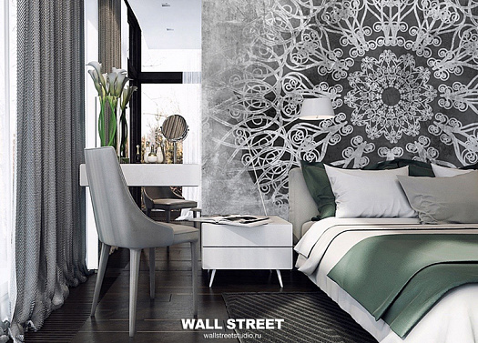 Фотообои в интерьере артикул Grayscale 6, ОТТЕНКИ СЕРОГО / GRAYSCALE, Wall street Фотообои в интерьере артикул Grayscale 6, ОТТЕНКИ СЕРОГО / GRAYSCALE, Wall street