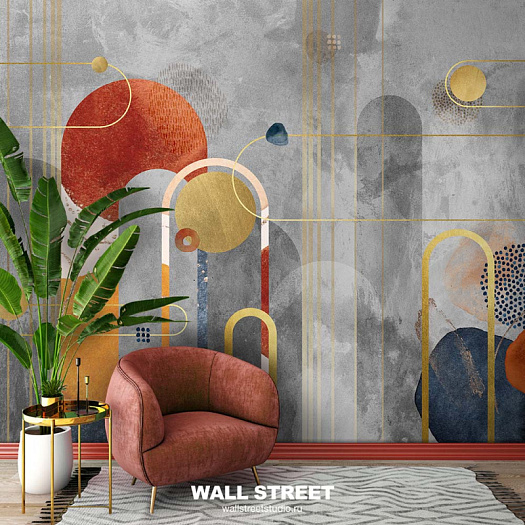 Фотообои в интерьере артикул Deco 7, DECO, Wall street Фотообои в интерьере артикул Deco 7, DECO, Wall street